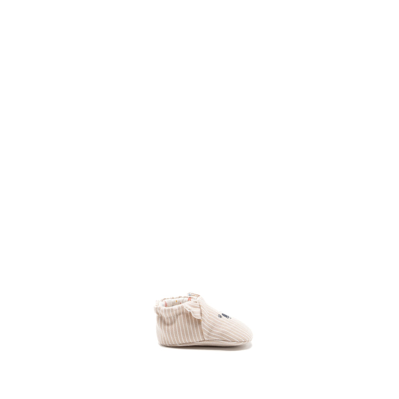 Hermes Baby Passé-passe booties natural