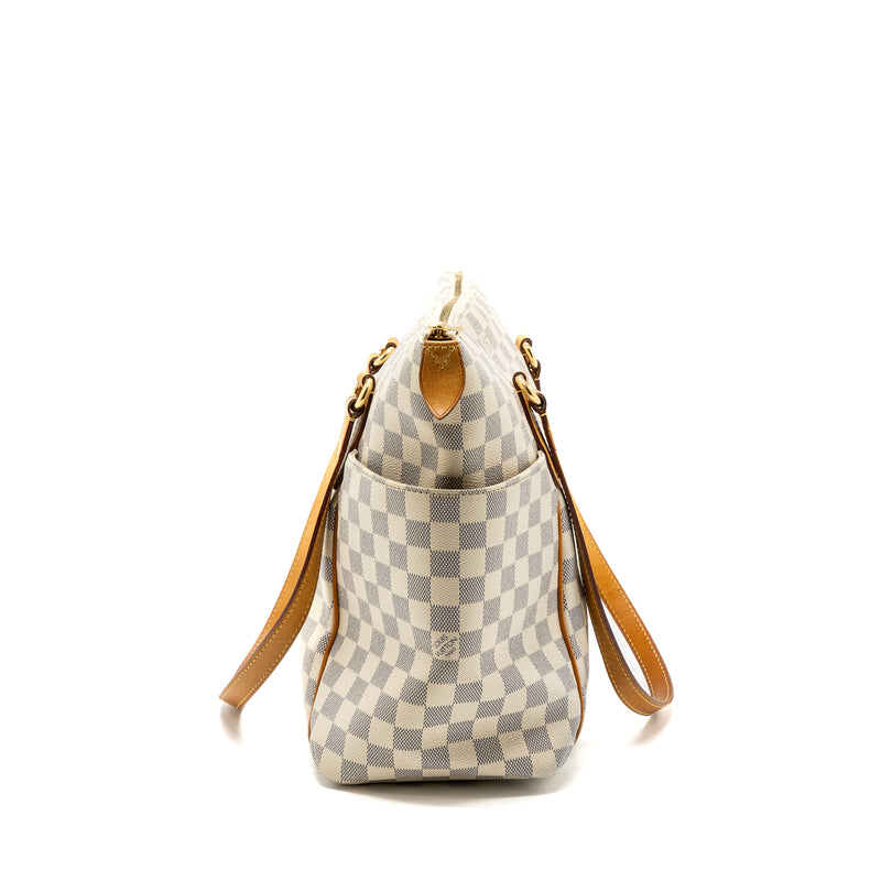 Louis Vuitton totally tote bag damier Azur GHW