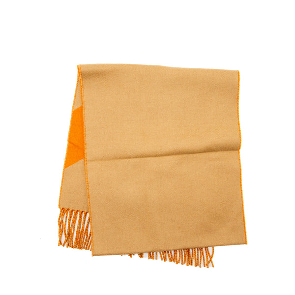 Hermes 140*30 cm cashmere Casaque Chevron muffler multicolour