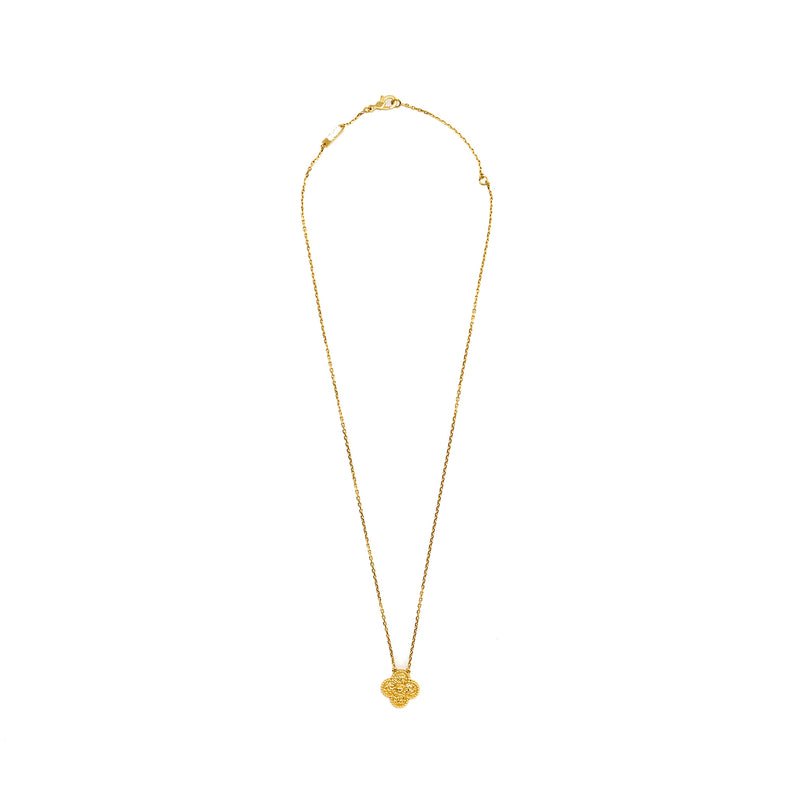 Van Cleef & Arpels Vintage Alhambra Pendant Yellow Gold