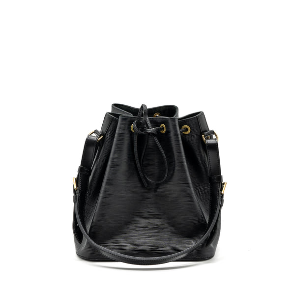 Louis Vuitton Petit Noe EPI Leather Black GHW