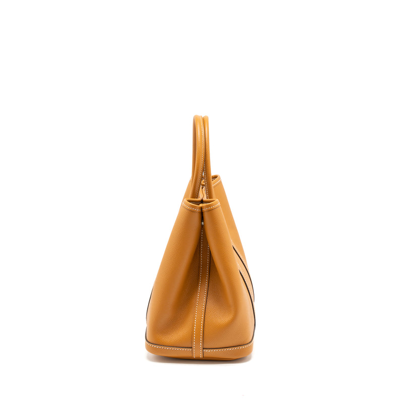 Hermes Garden Party 30 Epsom Toffee SHW Stamp C
