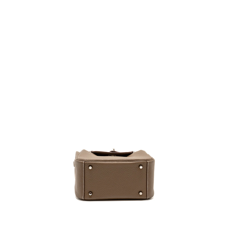 Hermes Mini Lindy Clemence Etoupe SHW STAMP B