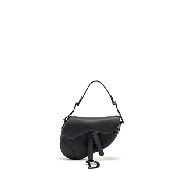 Dior Mini Saddle Bag Calfskin So Black