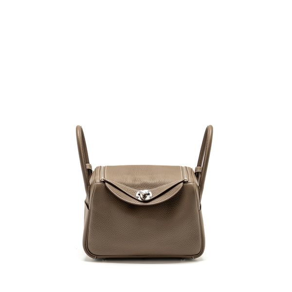 Hermes Lindy 26 Clemence Etoupe SHW Stamp B