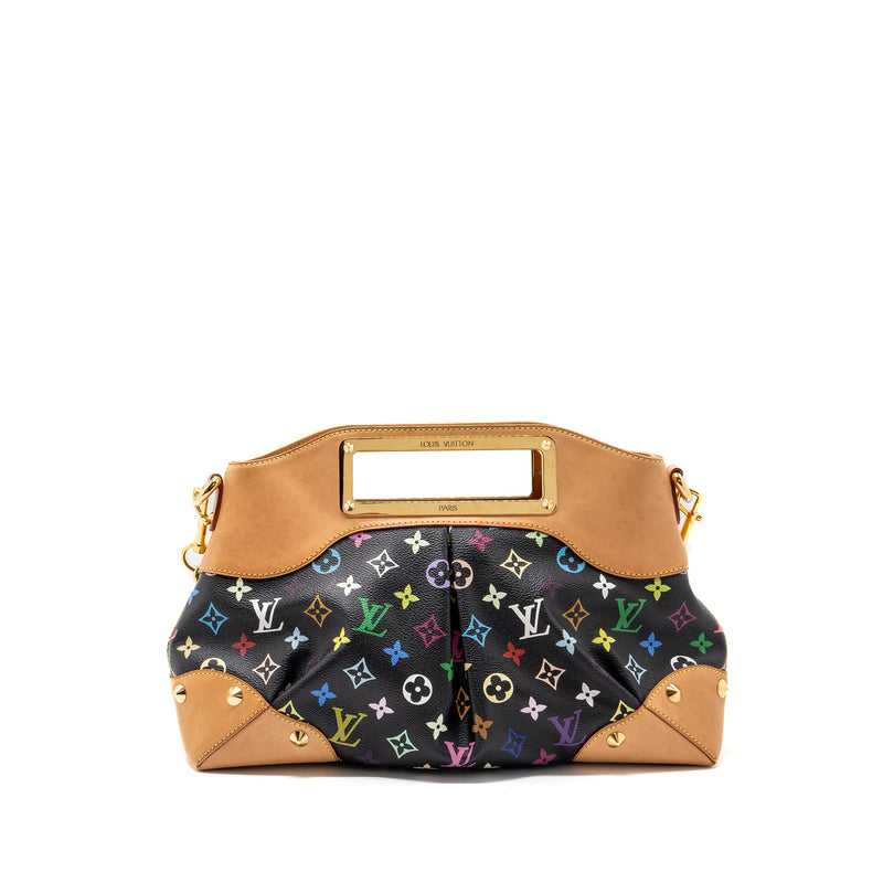 Louis Vuitton Judy MM multicolor monogram black GHW