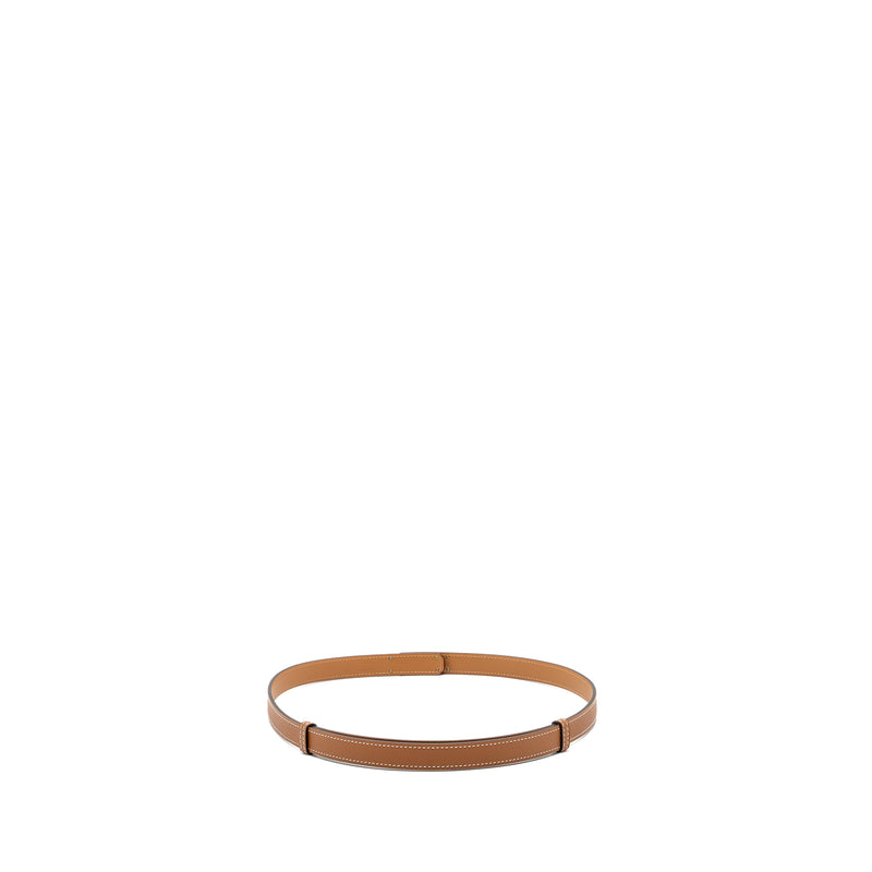 Hermes Kelly 18 Belt Epsom Gold RGHW Stamp Z