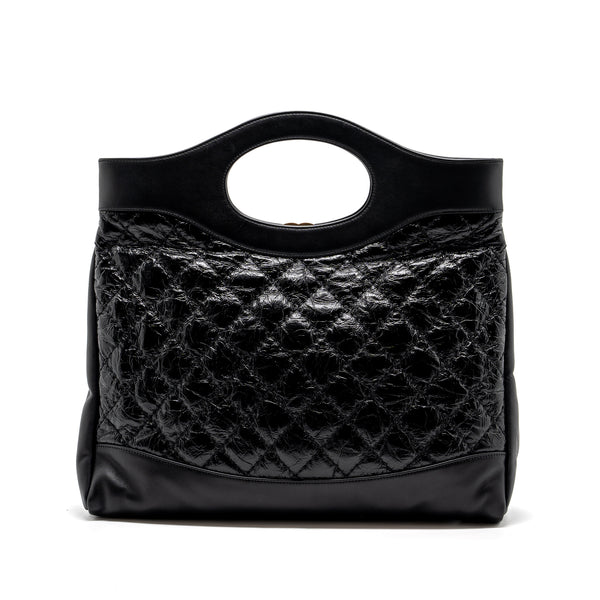 Chanel Large 31 Bag Calfskin Black LGHW