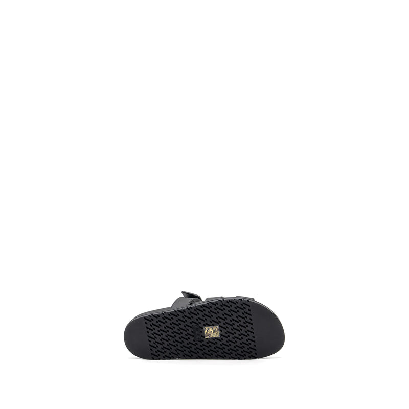 Hermes size 37 chypre sandal black SHW