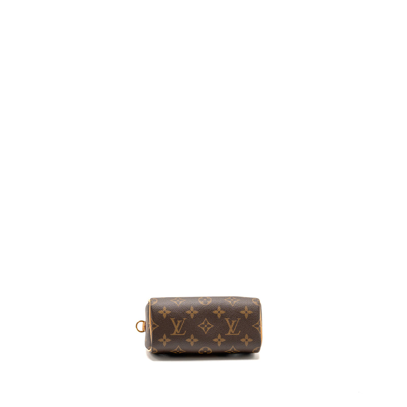 Louis Vuitton Nano Speedy Monogram Canvas GHW