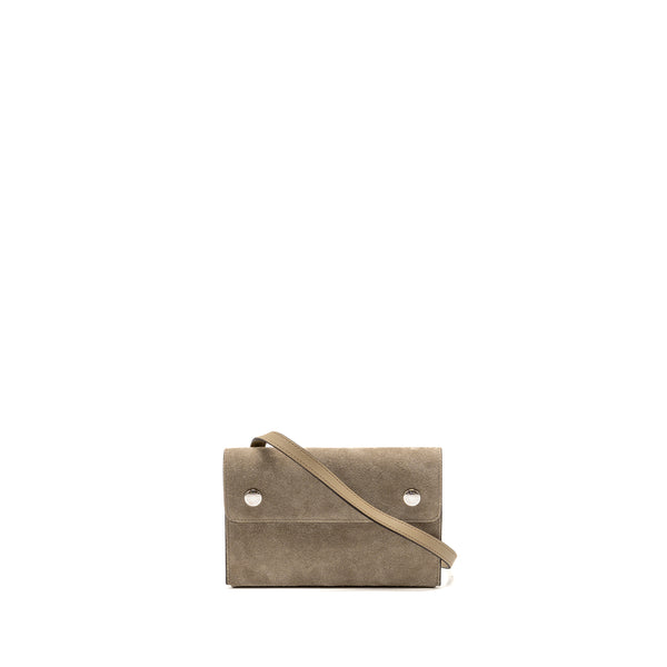 Hermes Hermesnap Grizzly/Swift Gris Caillou/Beige Marfa SHW Stamp W