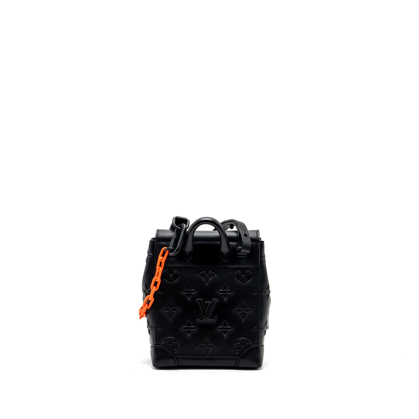 Louis Vuitton steamer XS calfskin black with black hardware(New Versio
