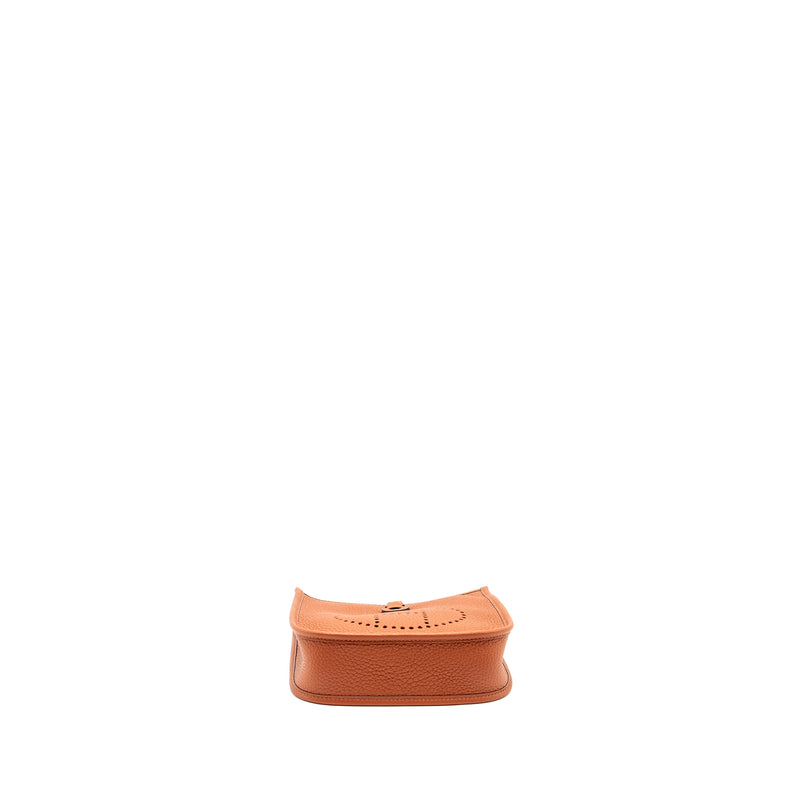 Hermes Mini Evelyne Clemence Cuivre GHW Stamp B