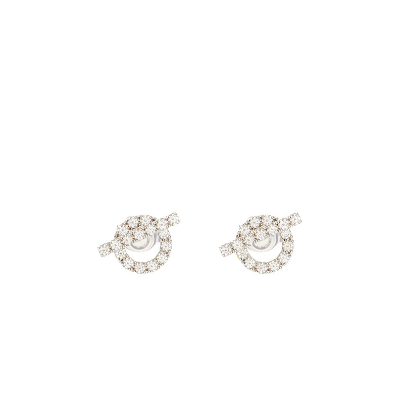 Hermes Finesse Earring White Gold/Diamonds