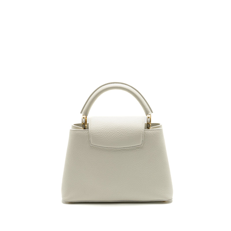 Louis Vuitton Capucines BB Taurillon By The Pool Snow White/Provence Blue GHW