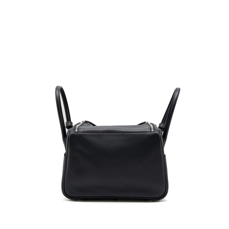 Hermes Lindy 26 Swift Blue Nuit/Rose Purple SHW Stamp C