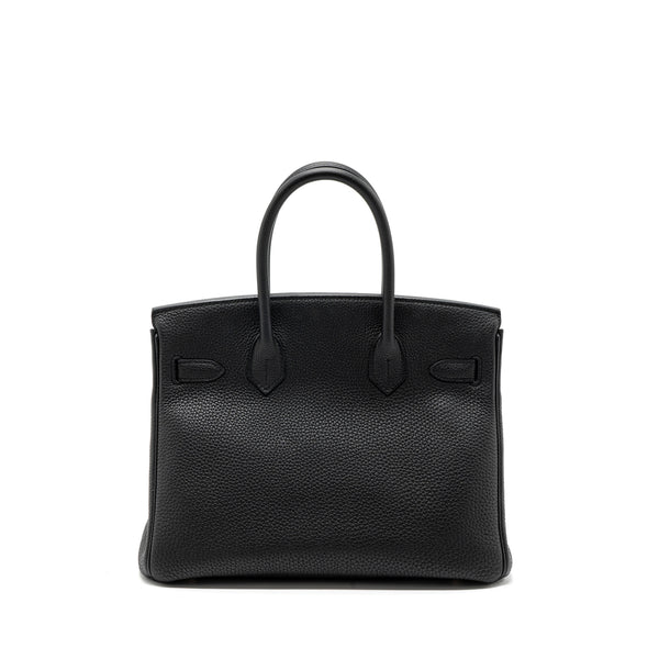 Hermes Birkin 30 Togo Black GHW Stamp D