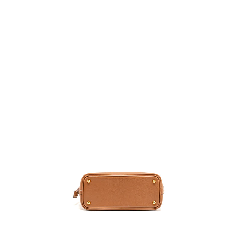 Hermes Mini Bolide Evercolor Gold GHW Stamp Y