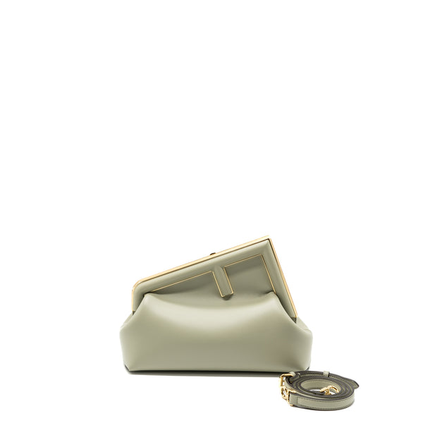 Fendi First Midi - White leather bag