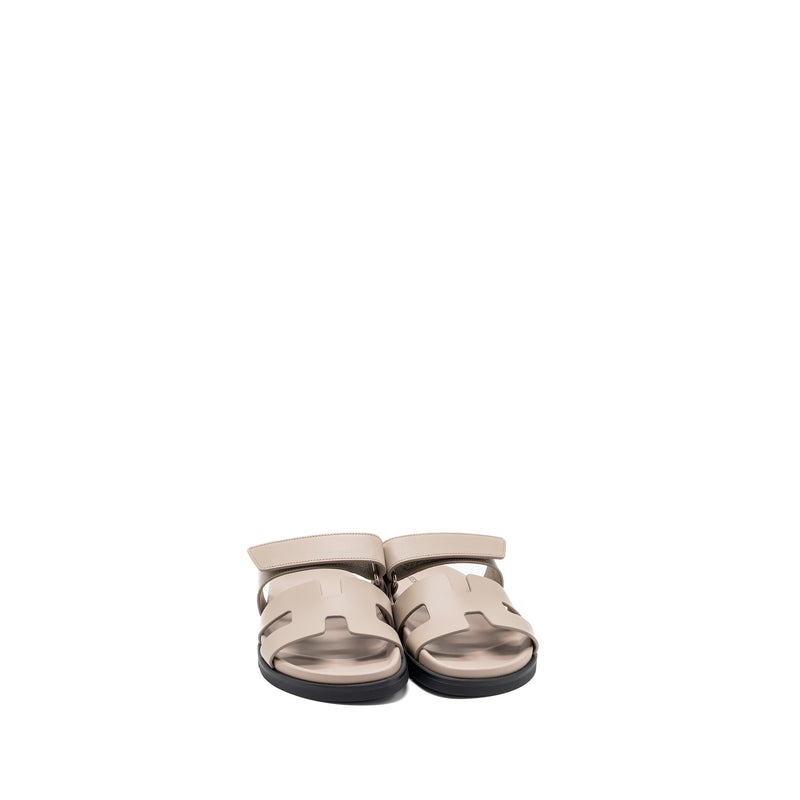 Hermes Size 36 Chypre Sandals Beige Mastic