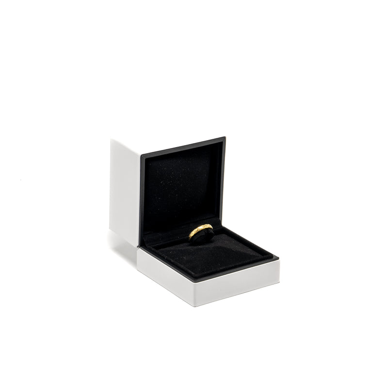 Chanel size 53 coco crush ring 18k yellow gold