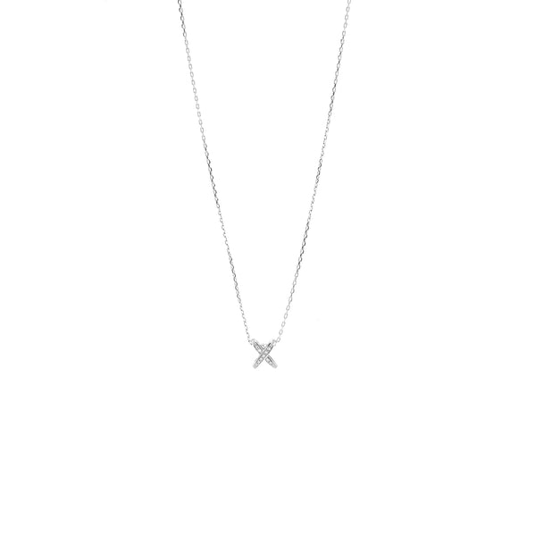Chaumet Jeux de Lines Pendant 18K White Gold / Diamonds