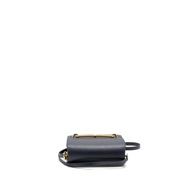 Hermes Mini Roulis Evercolour Blue Nuit GHW Stamp Y