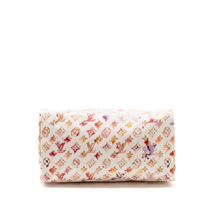 Louis Vuitton Speedy 35 Boston Bag Watercolor Monogram Canvas Multicolour GHW
