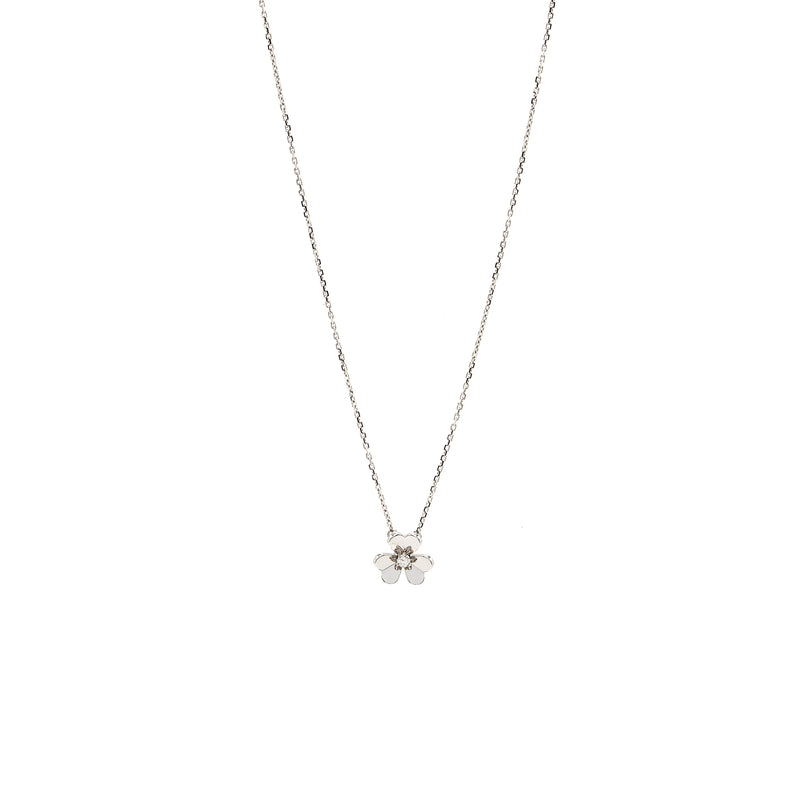 Van Cleef & Arpels Mini Model Frivole Pendant White Gold, Diamond