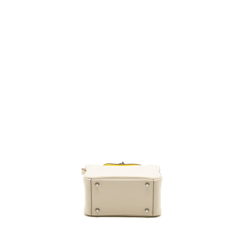 Hermes mini lindy swift Nata / lime SHW stamp B