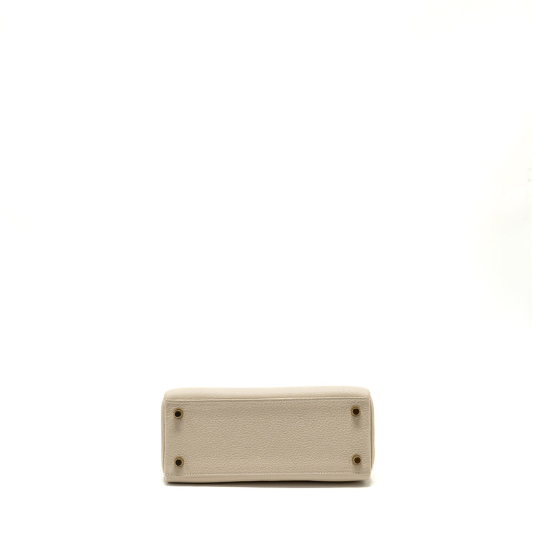Hermes kelly 25 togo craie GHW stamp Z