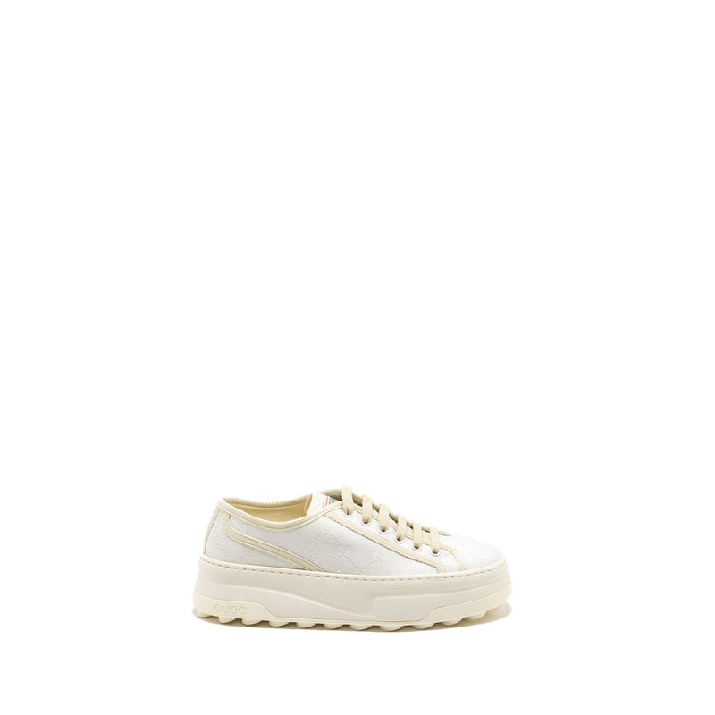 Gucci Size 38 Tennis 1977 Sneaker Canvas White