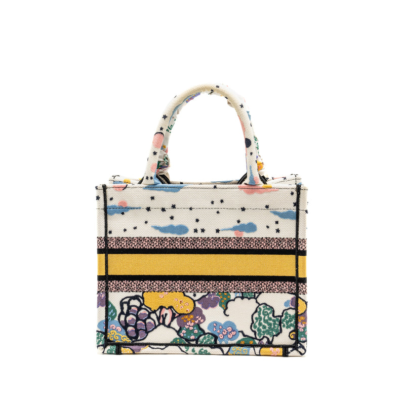 Dior Small dior book tote canvas multicolor