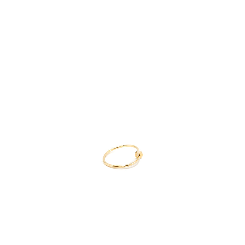 Cartier size 16 Juste Un Clou Bracelet yellow gold with diamonds