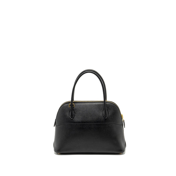 Hermes Bolide 27 Epsom Black GHW Stamp C