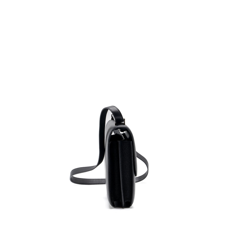 Hermes Constance 24 Epsom Black SHW Stamp A