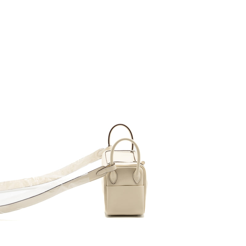 Hermes mini lindy swift Nata / lime SHW stamp B