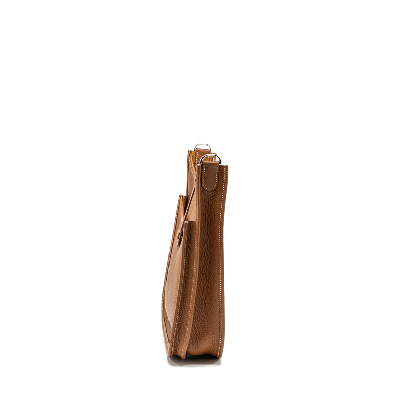Hermes Evelyn 29 Clemence Gold SHW stamp B
