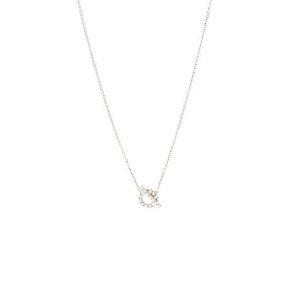 Hermes Finesse Necklace White Gold Diamonds