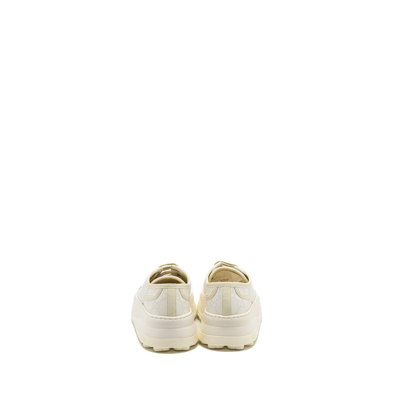 Gucci Size 38 Tennis 1977 Sneaker Canvas White