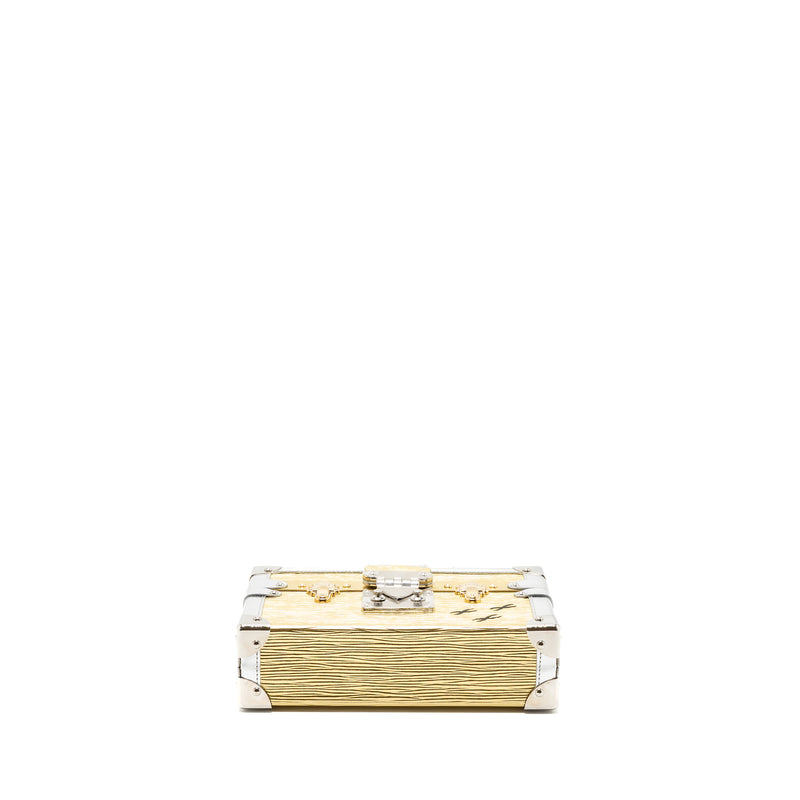 Louis Vuitton petit Malle epi gold / silver SHW