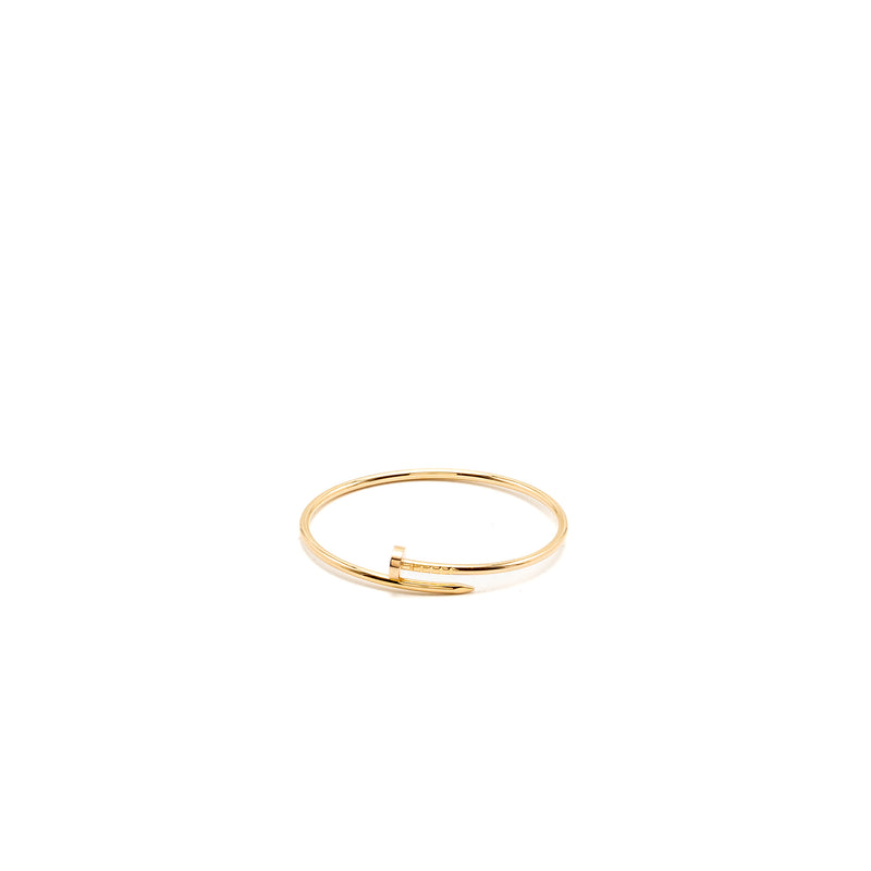 CARTIER Size 16 Juste Un Clou Bracelet Small Model Rose Gold