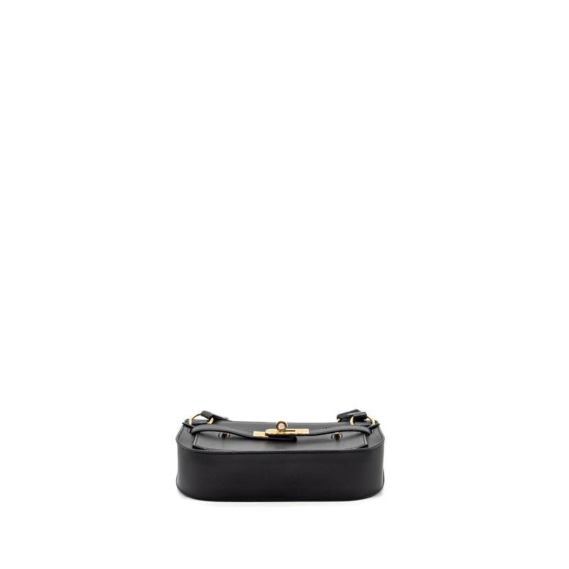 Hermes Mini Jypsiere Evergrain Black GHW Stamp B