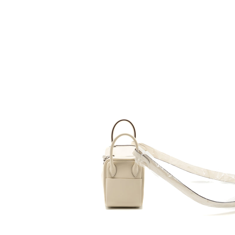 Hermes mini lindy swift Nata / lime SHW stamp B