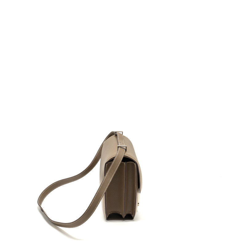 Hermes Constance 24 Epsom Etoupe SHW Stamp Z