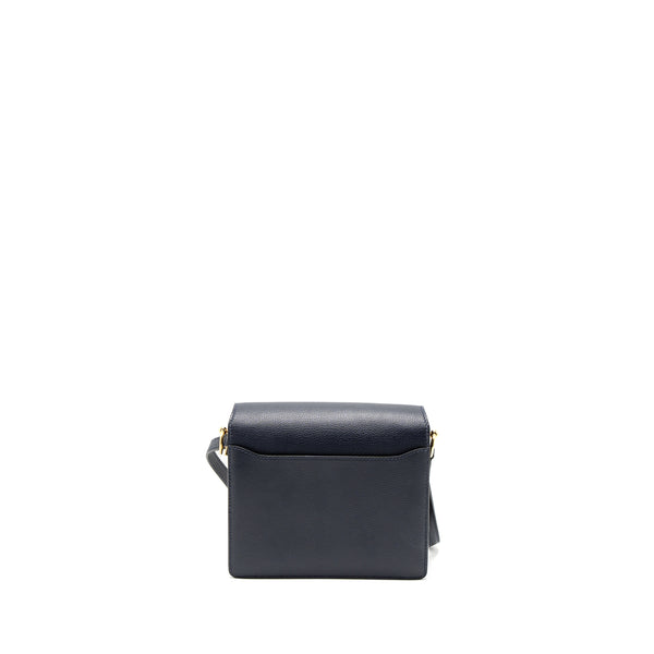 Hermes Mini Roulis Evercolour Blue Nuit GHW Stamp Y