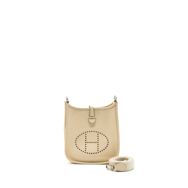 Hermes mini Evelyn clemence nata SHW stamp Y