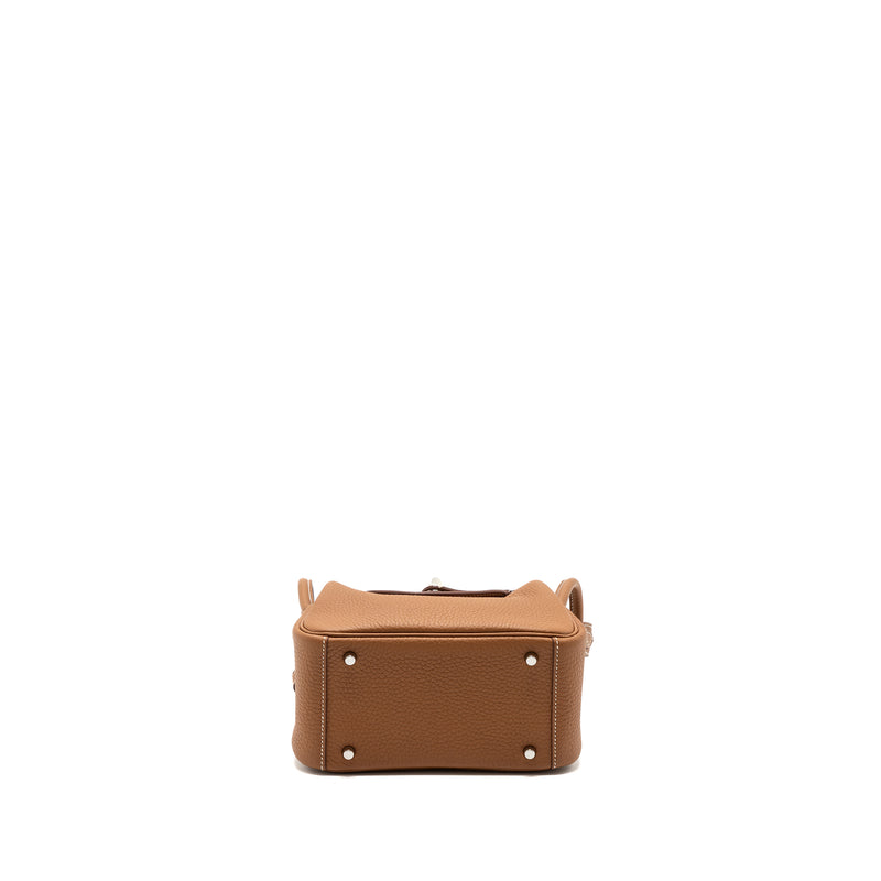 Hermes Mini Lindy Clemence Gold SHW Stamp B