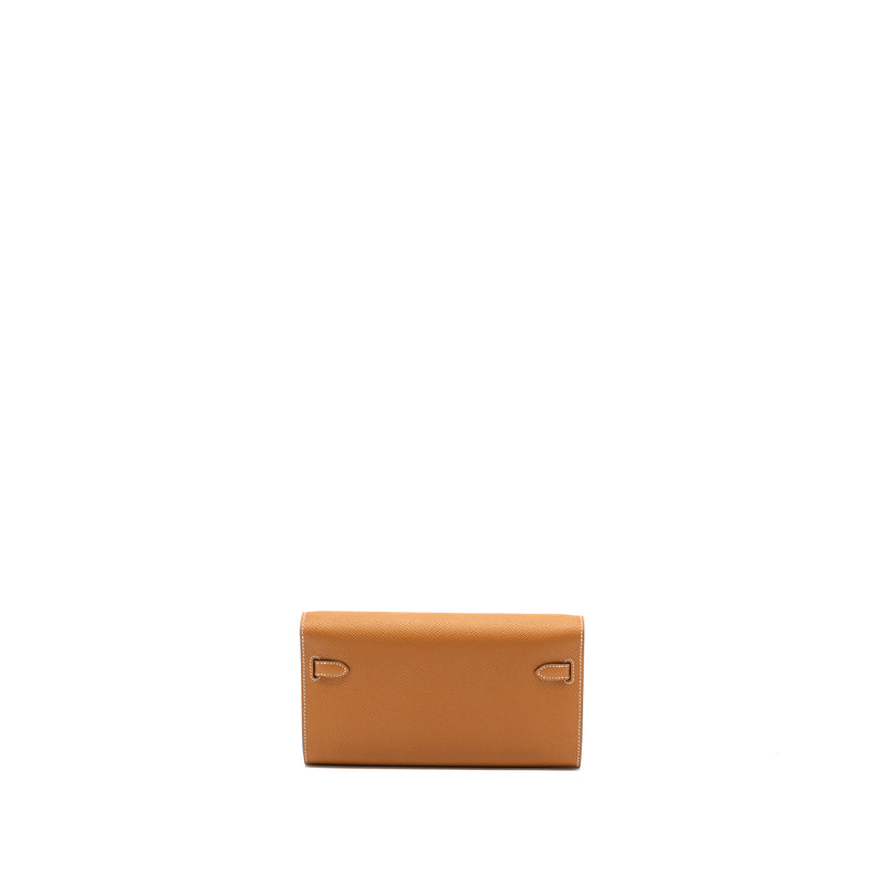 Hermes Kelly To Go Epsom 1H Toffee SHW Stamp B
