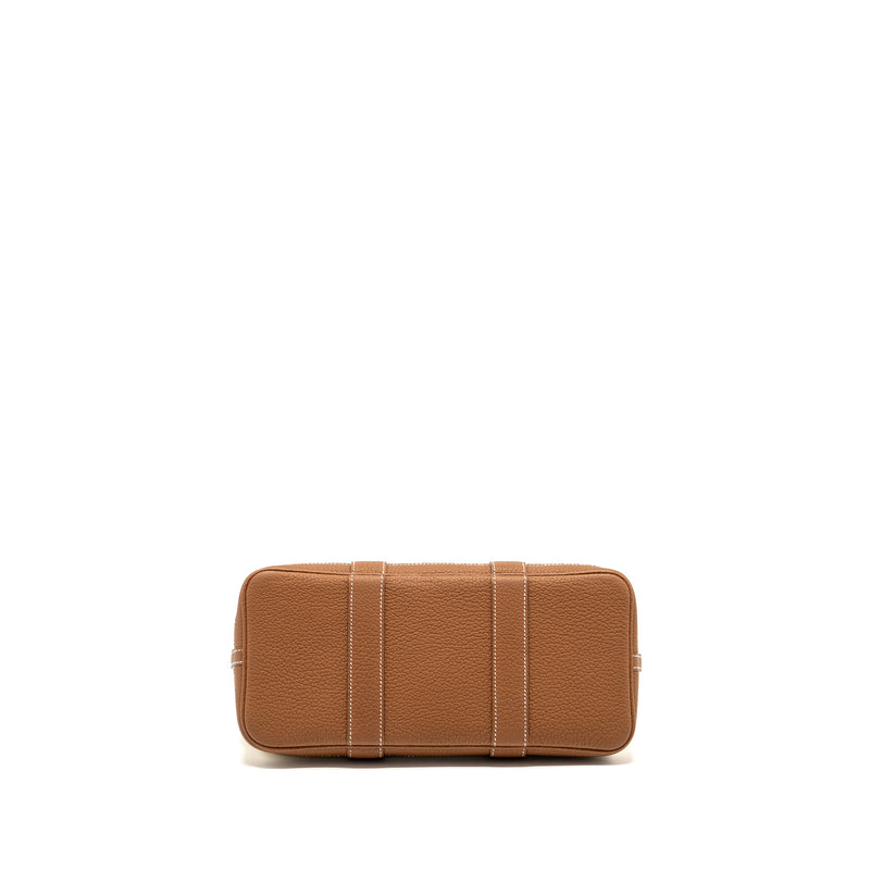 Hermes garden party 30 canvas/negonda ecru/desert/gold SHW Stamp Z